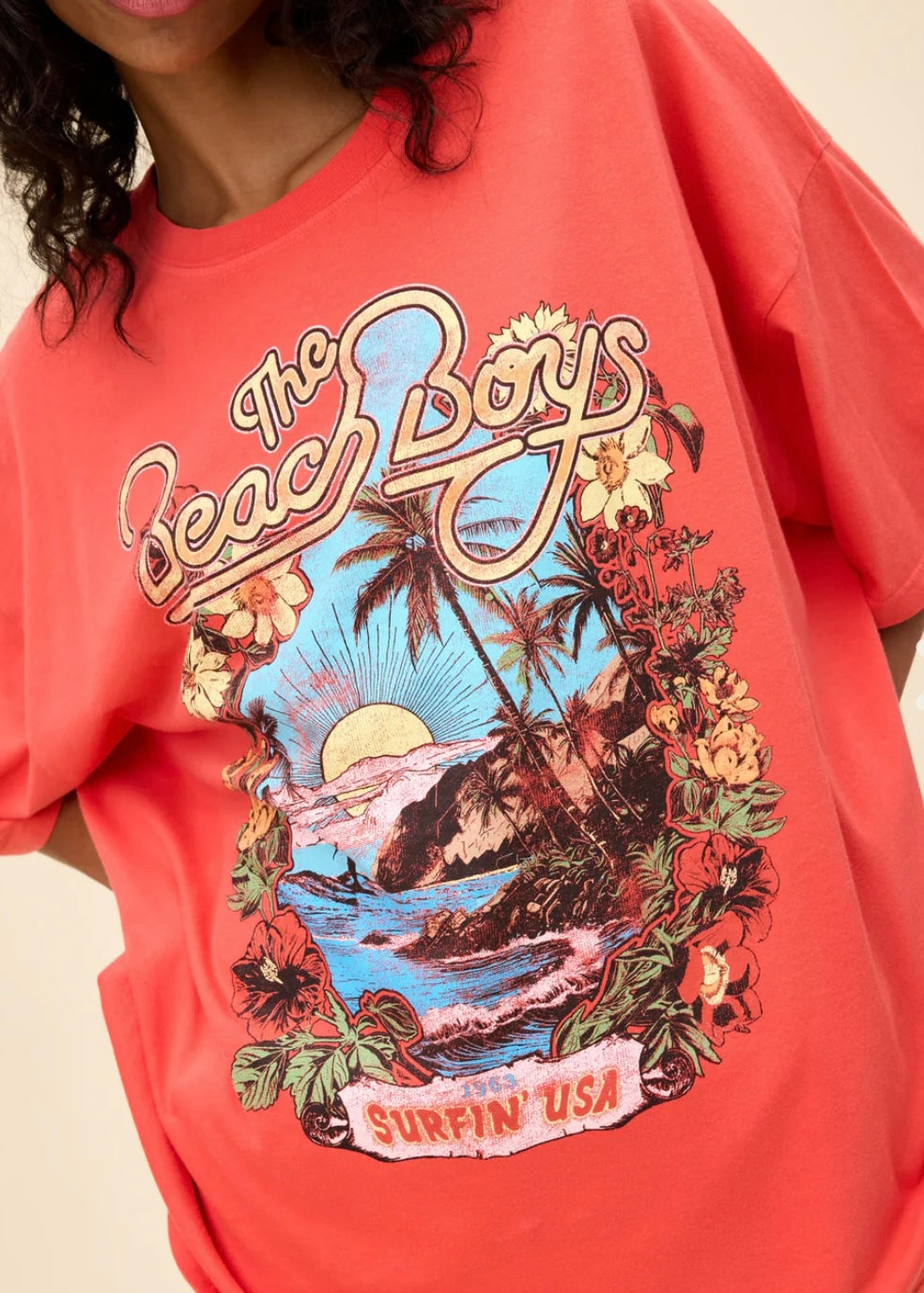 The Beach Boys Surfin USA 1963 OS Tee