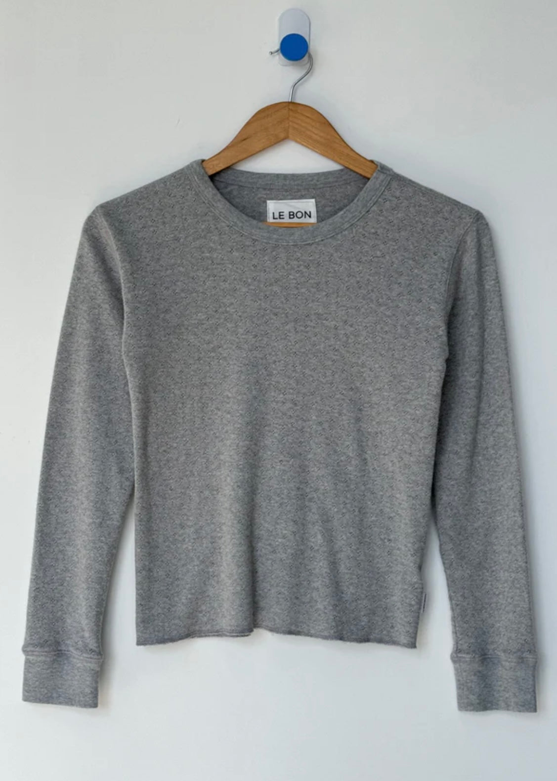 Pointelle Fundamental Tee