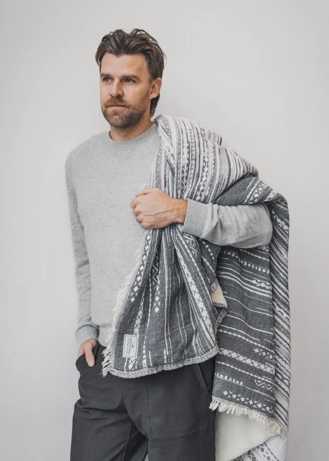 THE CHARA | Fleece Lined Throw