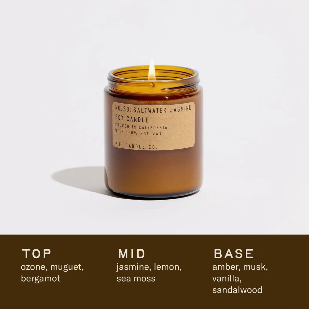 Saltwater Jasmine Candle 7.2oz