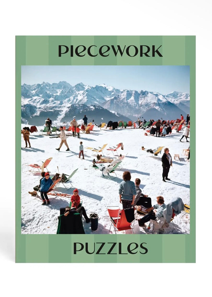 Verbier Vacation - 750 Piece Puzzle
