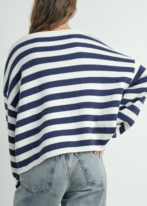 Georgie Stripe Sweater