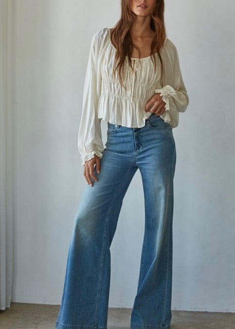 Lainey Ruffle Blouse