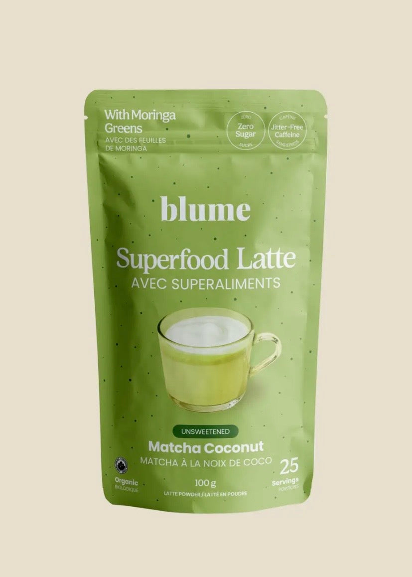 Superfood Latte Powder, Matcha Coconut