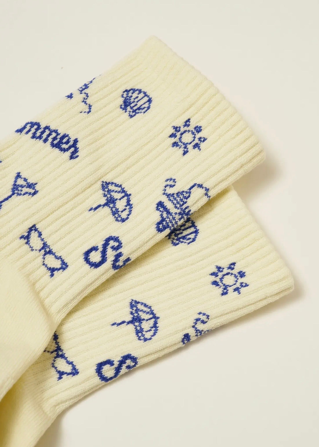 Vintage Summer Grip Socks