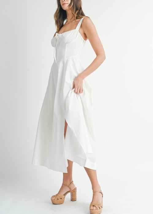 Vi Bustier Midi Dress