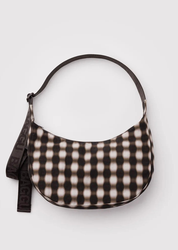 Medium Nylon Crescent Bag