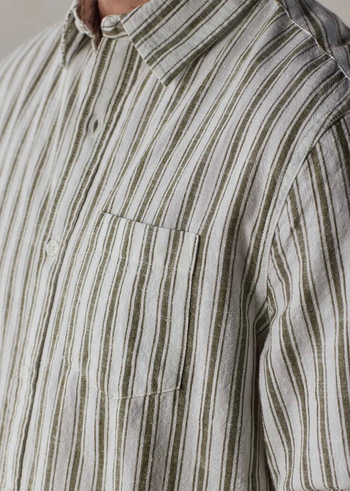 Lived-In Cotton Long Sleeve Button Up