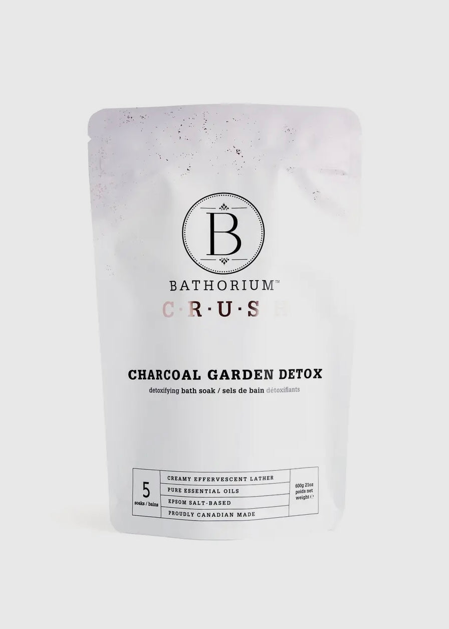 Charcoal Garden Detox Crush Bath Soak