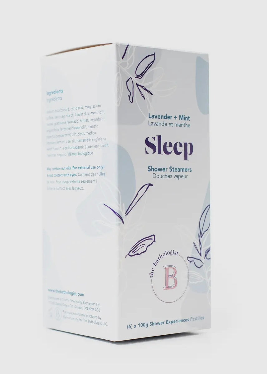 The Bathologist Sleep Shower Steamers