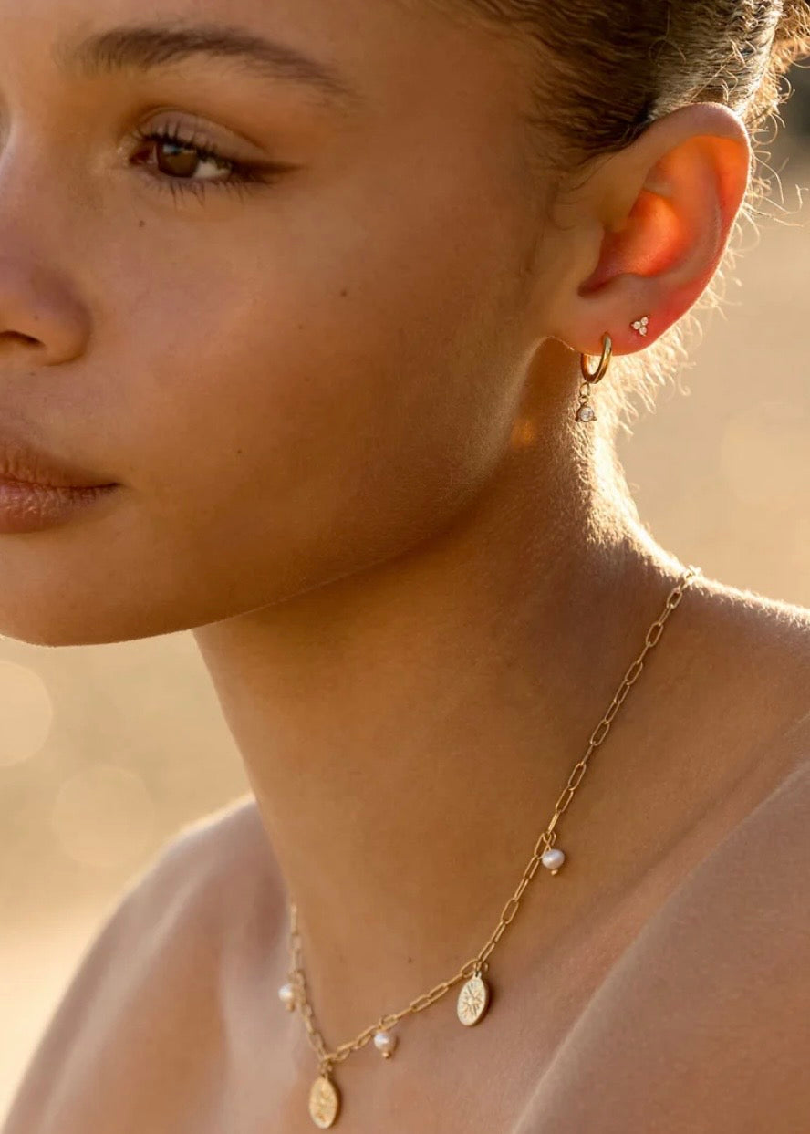 Sparkle Drop Earring