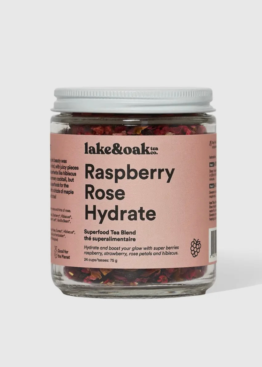 Raspberry Rose Hydrate - Superfood Tea Blend