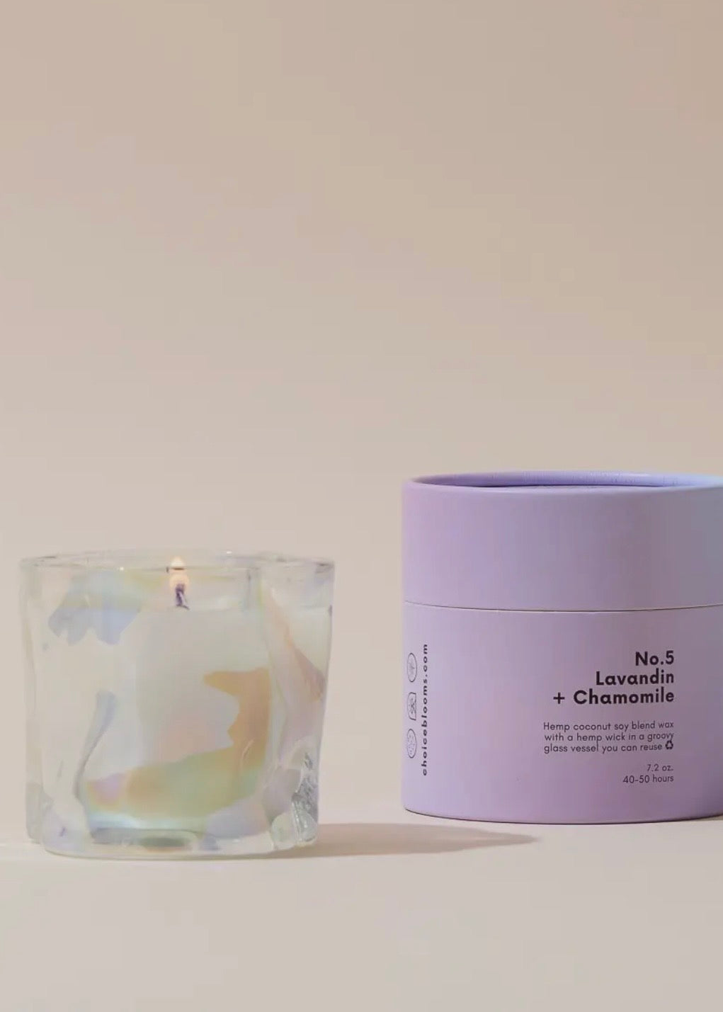 No. 5: Lavandin + Chamomile Candle