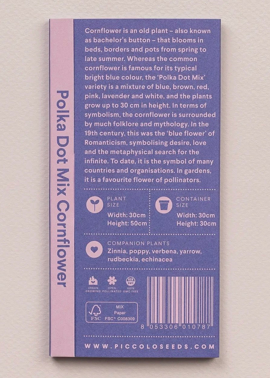Cornflower Polka Dot Mix
