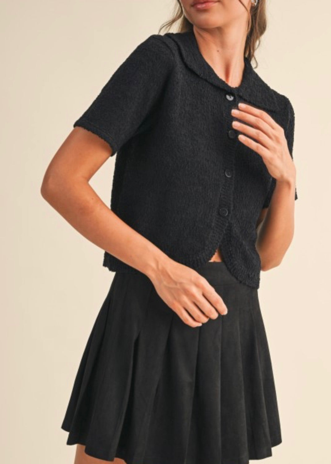 Kelsey Short Sleeve Cardigan