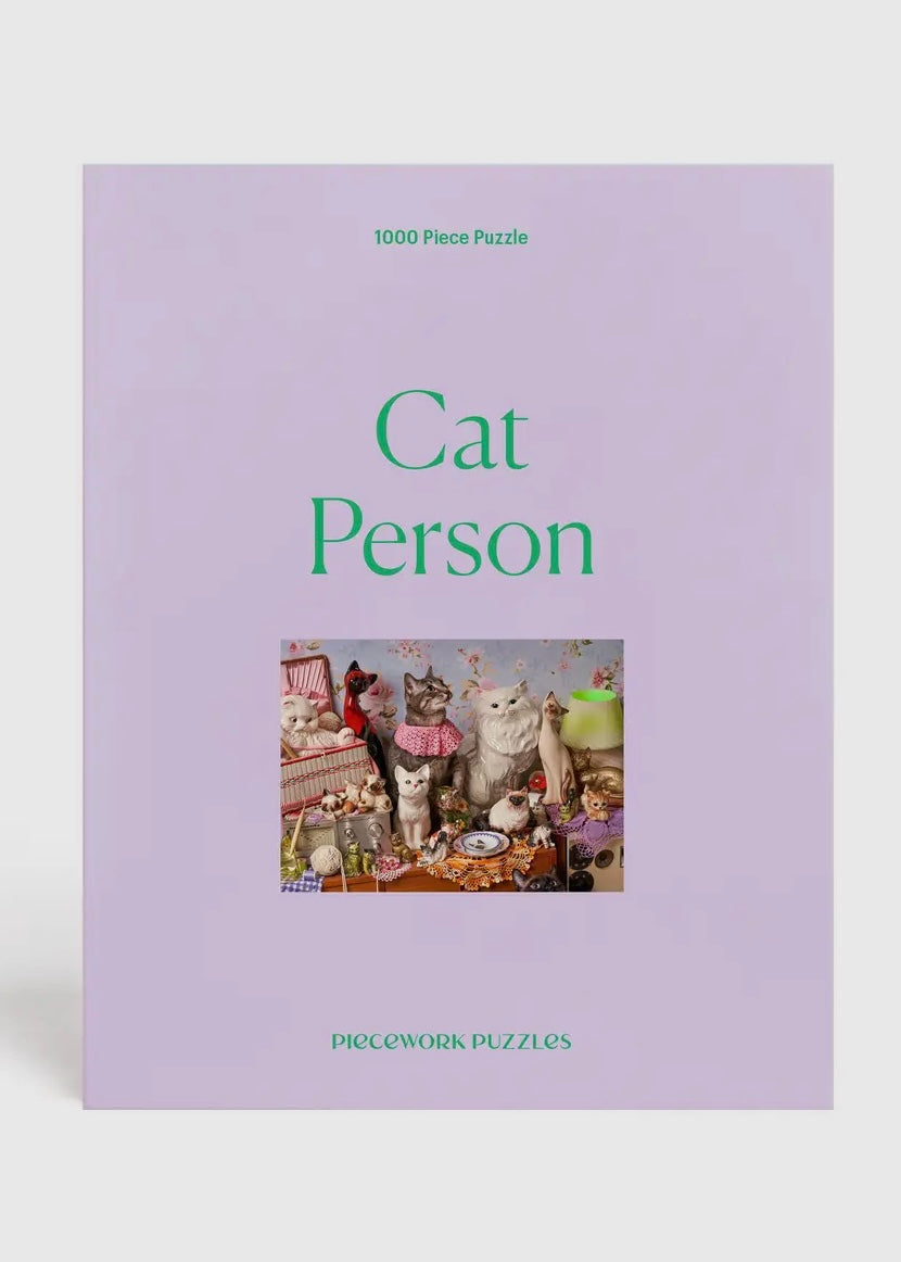 Cat Person 1000 Piece Puzzle