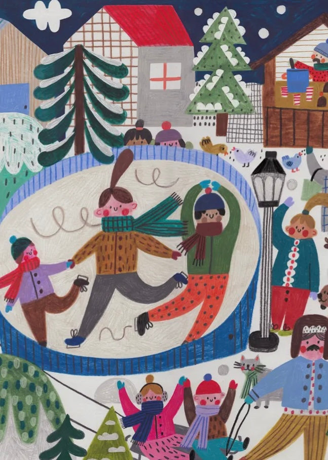 Snow Happy 1000 Piece Puzzle