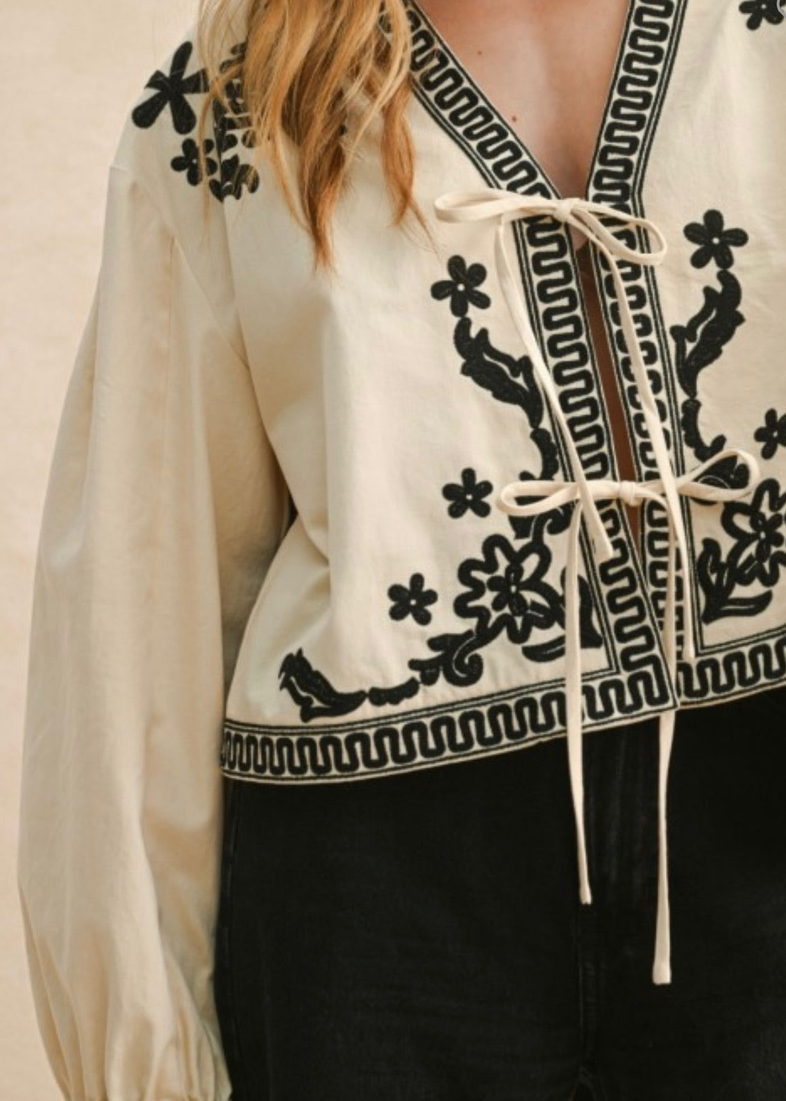 Fiona Floral Patch Jacket