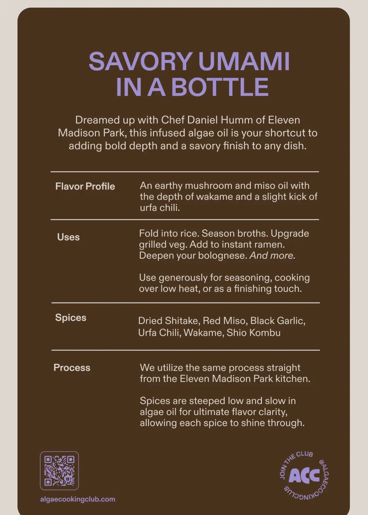 Shiitake Mushroom Oil