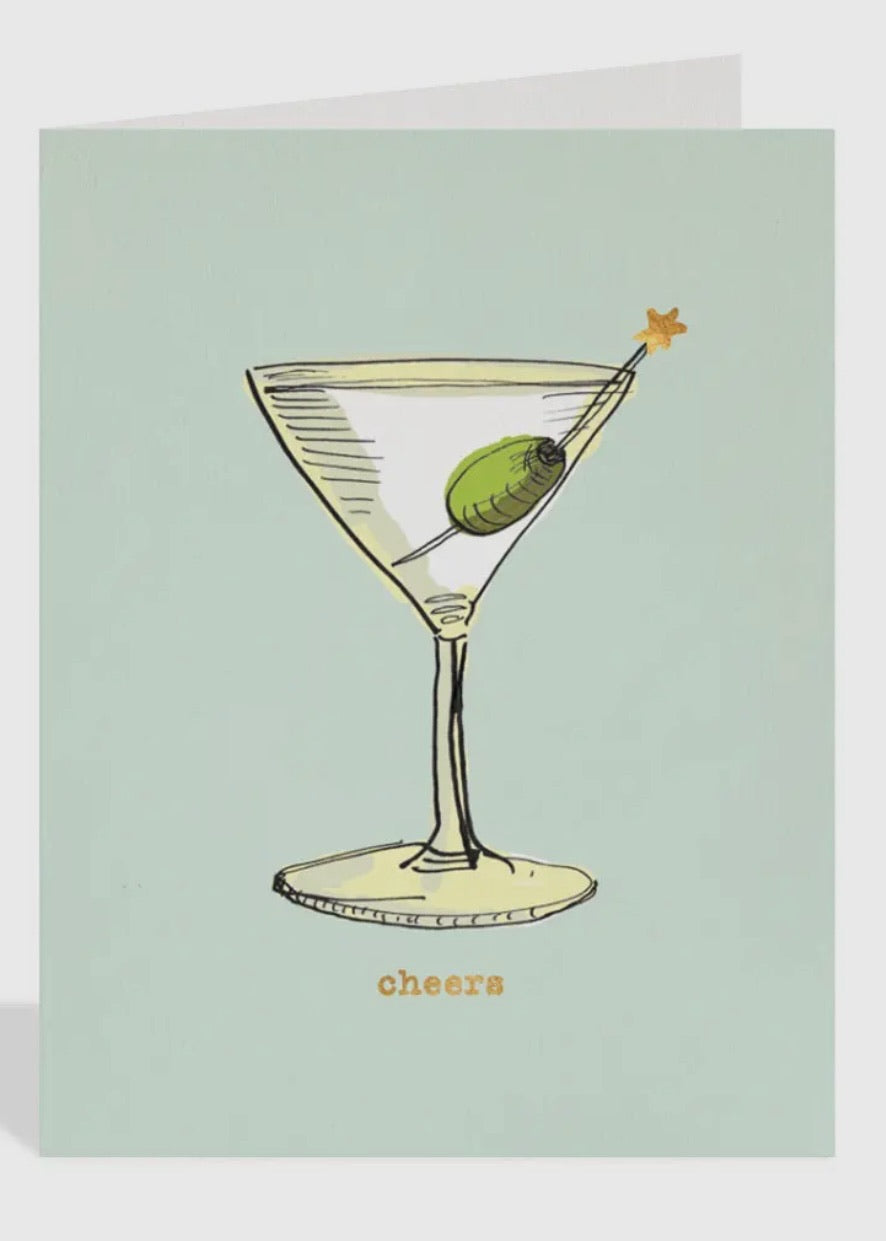 Dry Martini Card
