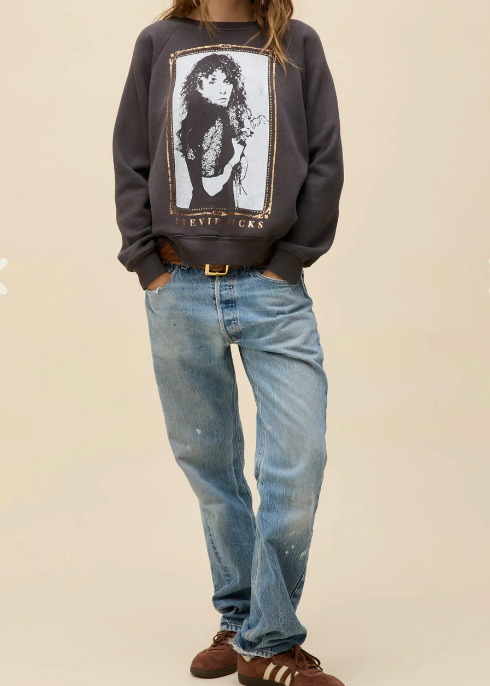 Stevie Nicks Orchid Bouquet Sweatshirt