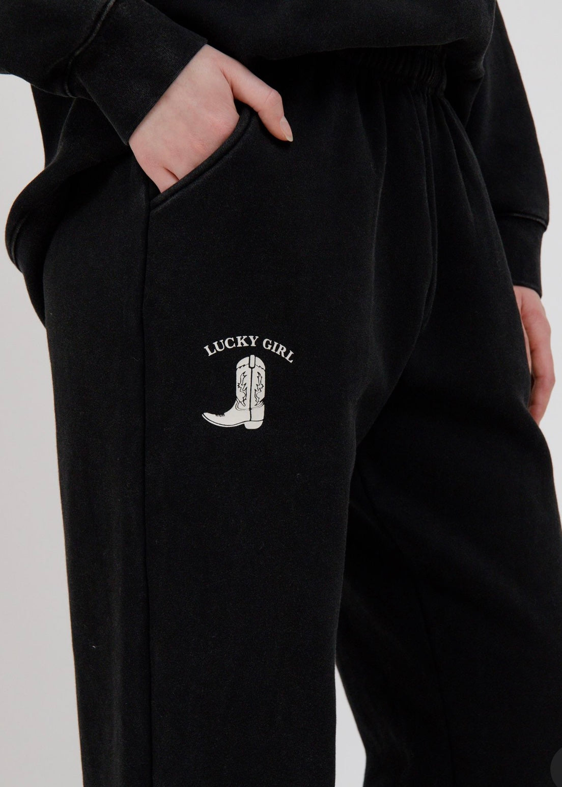 Lucky Girl Oversized Jogger