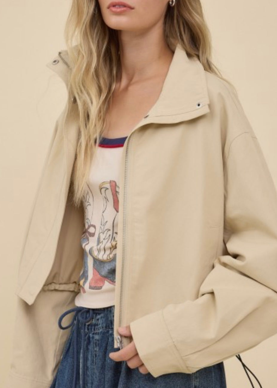 Jenny Stand Collar Jacket