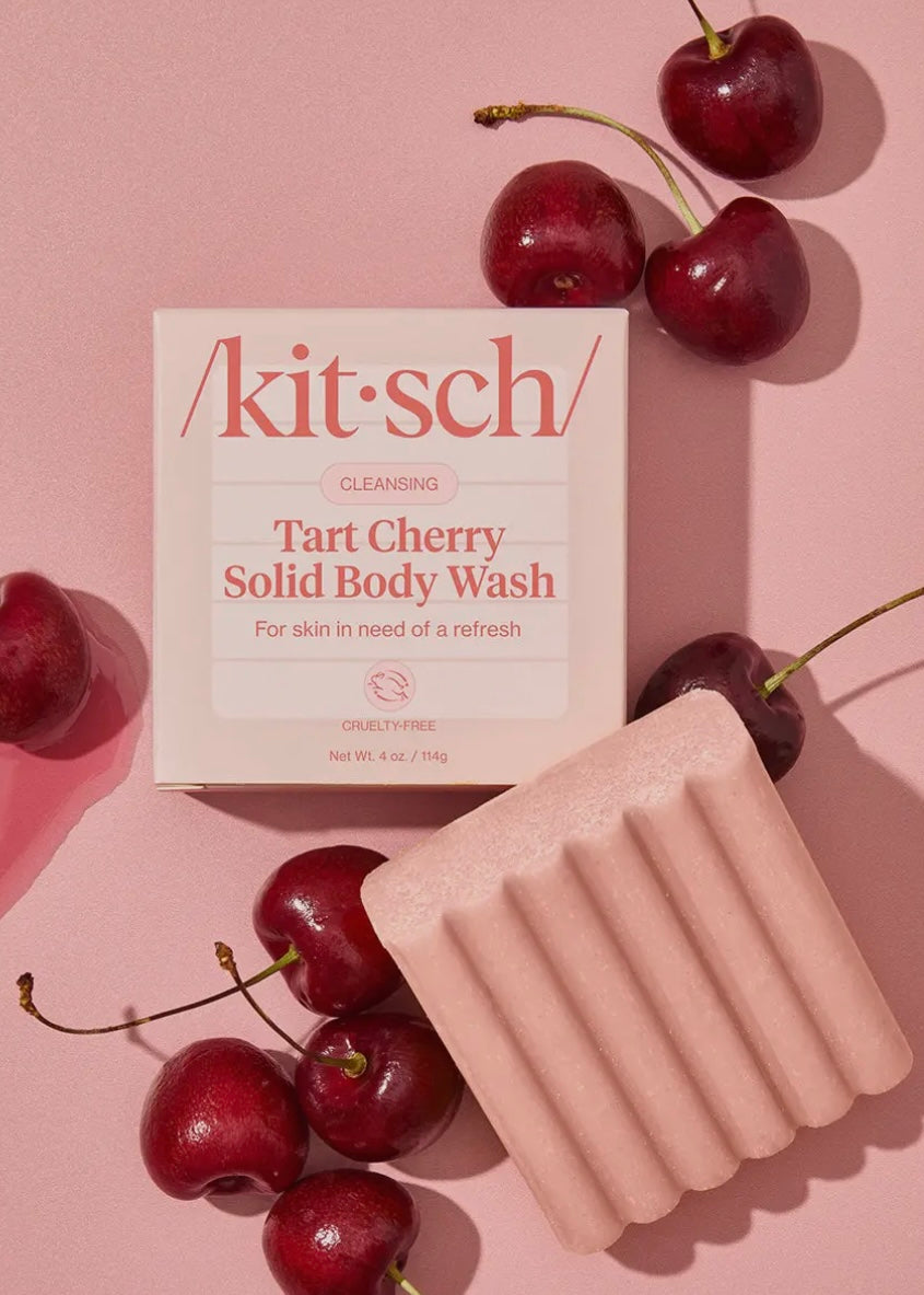 Cleansing Tart Cherry Solid Body Wash