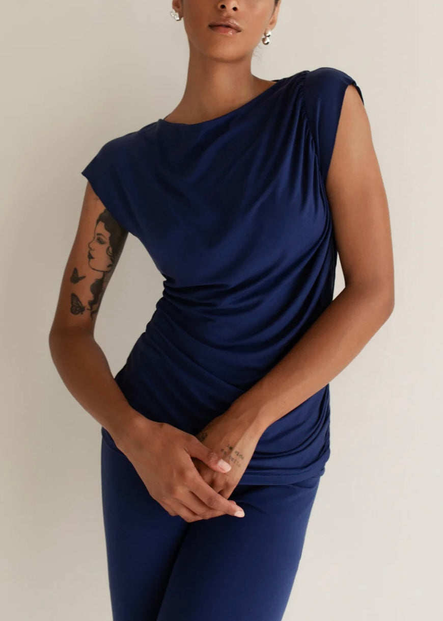 Greta Ruched Tee