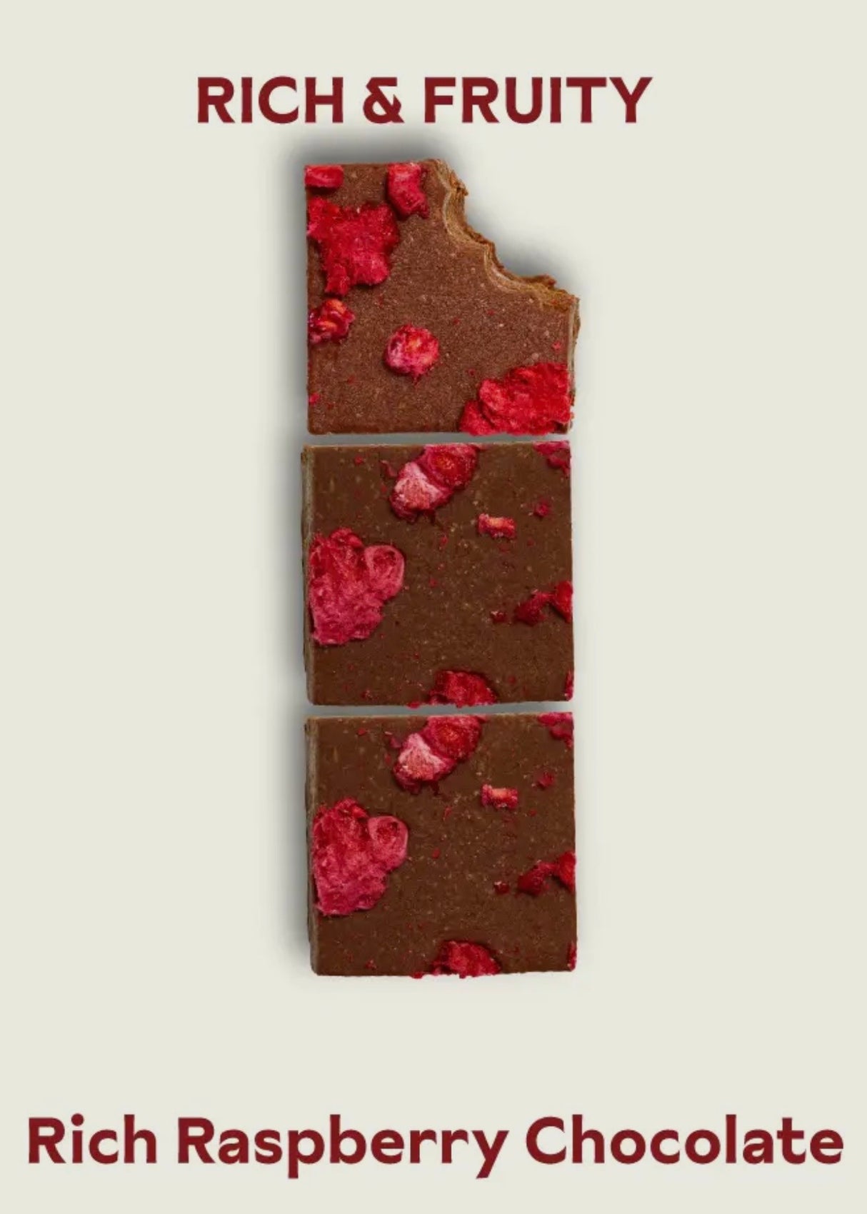 Rich Raspberry Chocolate Brownie Batter Bites (DF + GF)