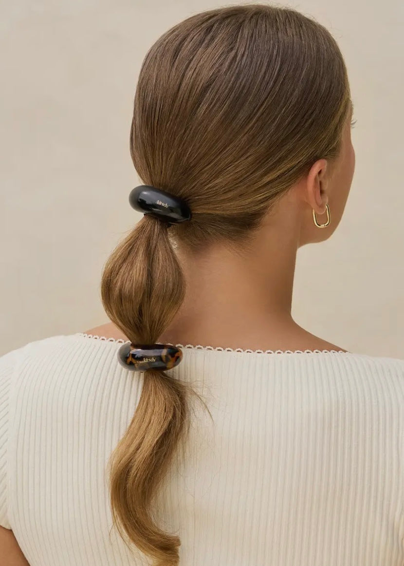 Black & Tort Cloud Cuffs