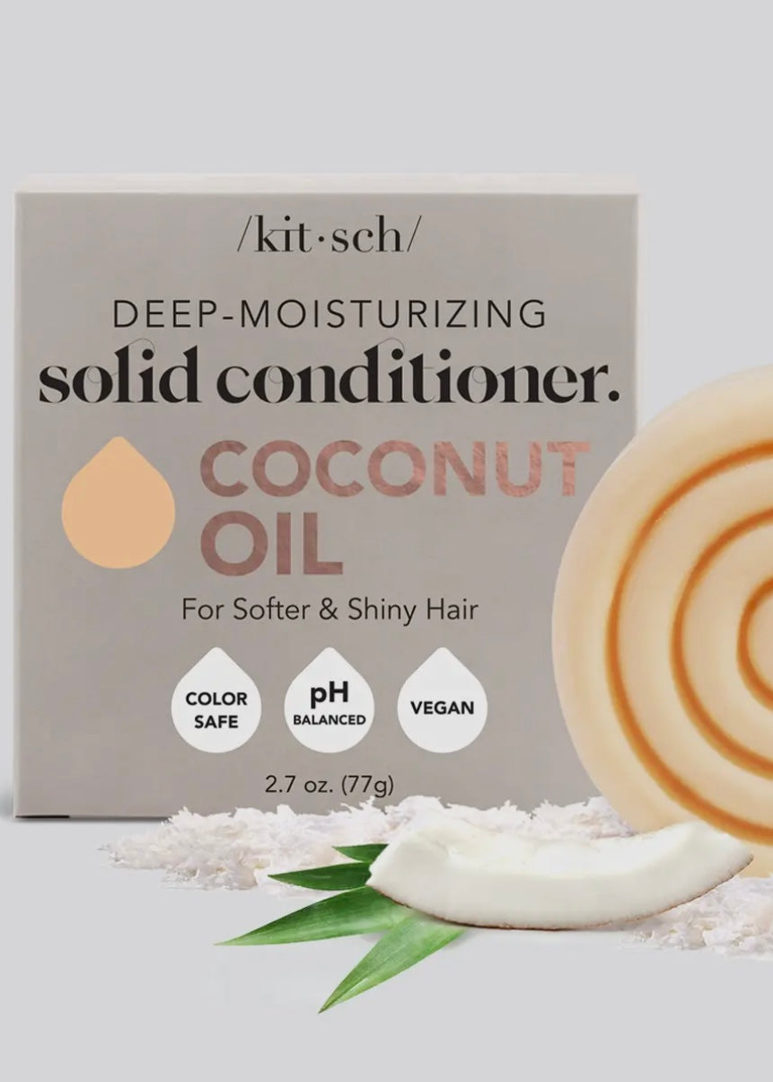 Coconut Repair Conditioner Bar/Mask For Dry Damaged Hair