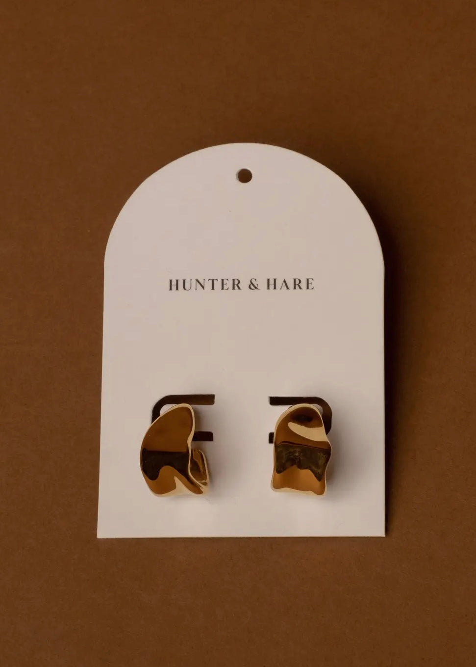 Chunky Organic Open Hoops