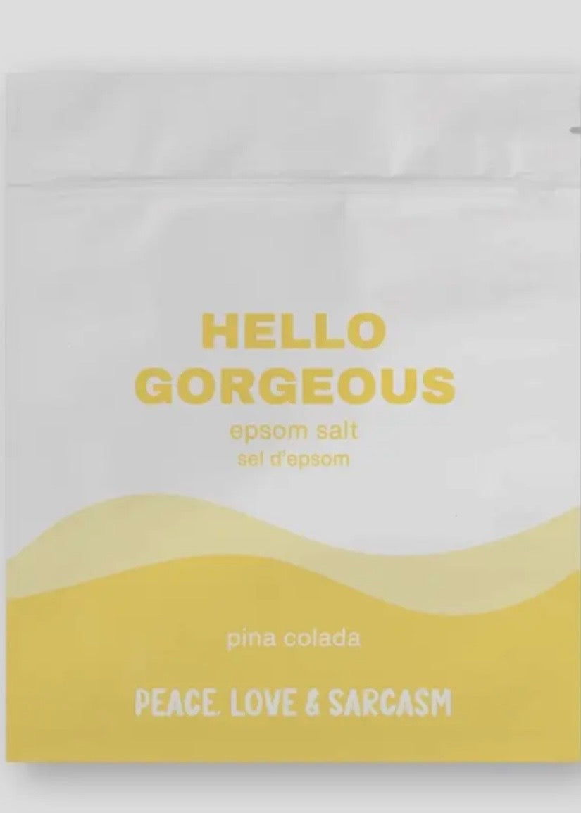 Hello Gorgeous Epsom Salt Bath Soak