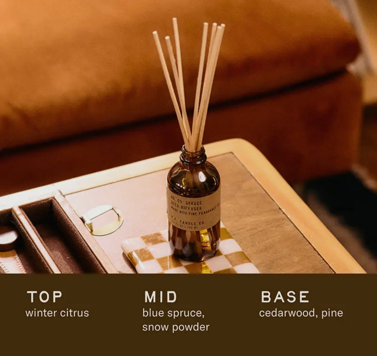 Spruce Reed Diffuser - 4oz