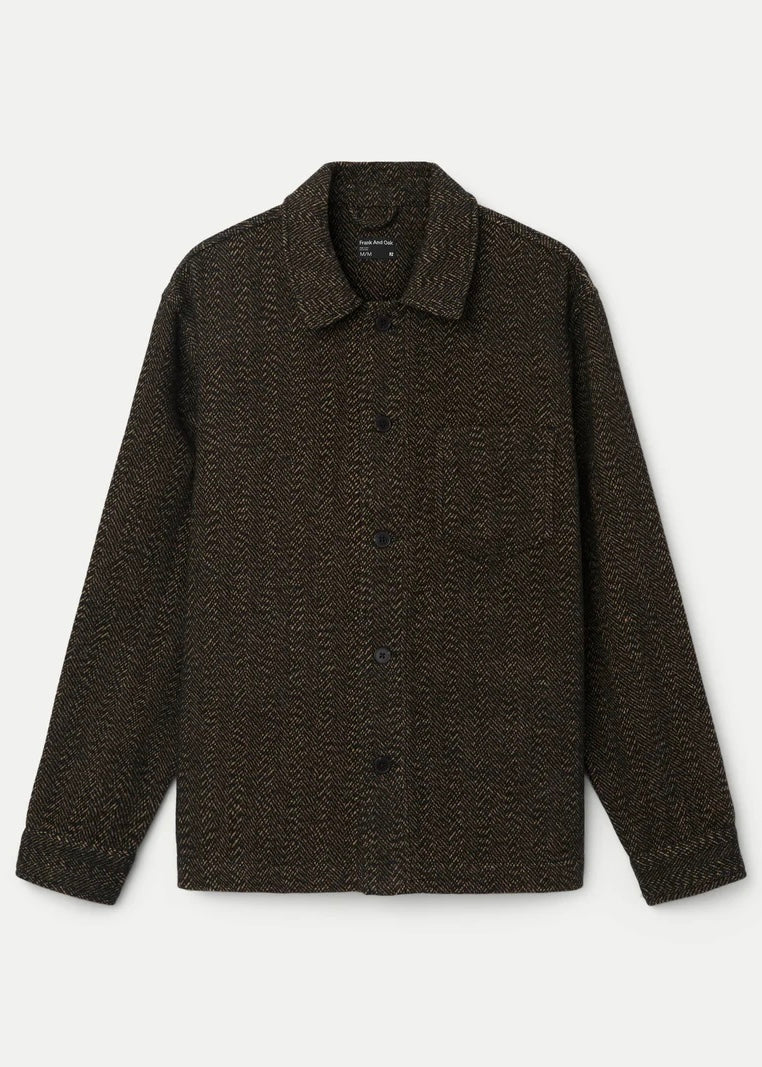The Herringbone Overshirt