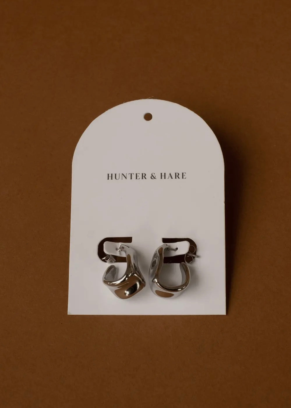 Chunky Organic Open Hoops