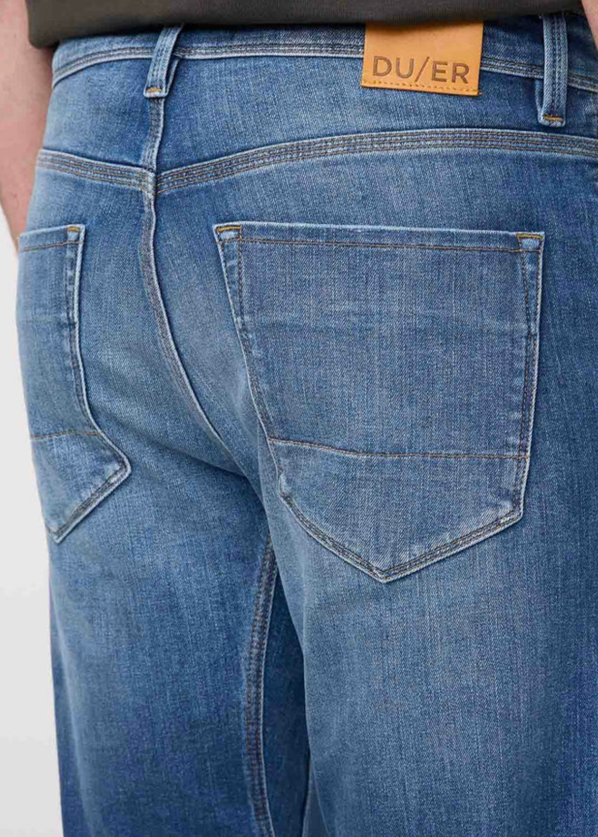 Performance Denim+ Straight Slim Straight - Alpine Indigo