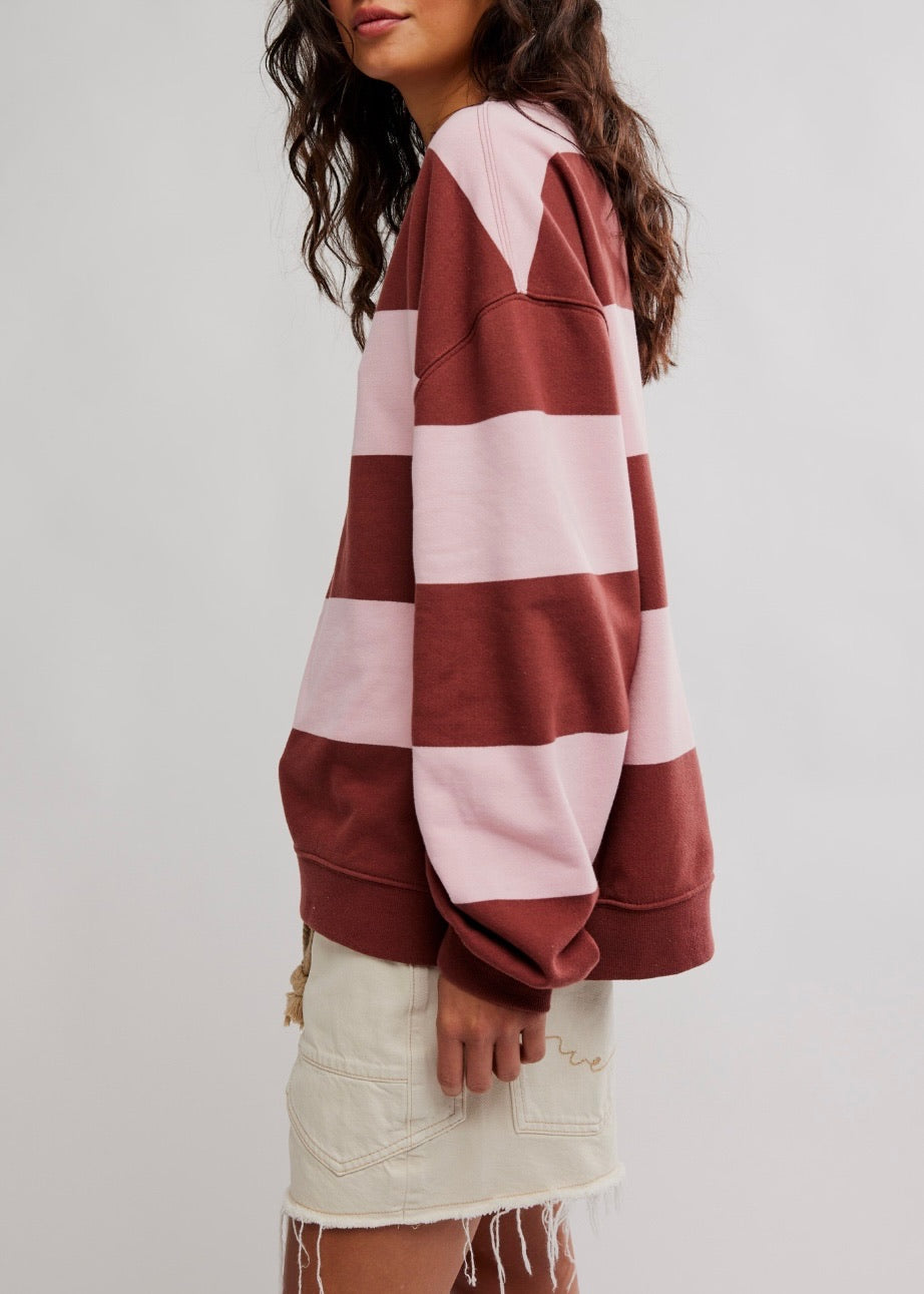 Classic Stripe Crew