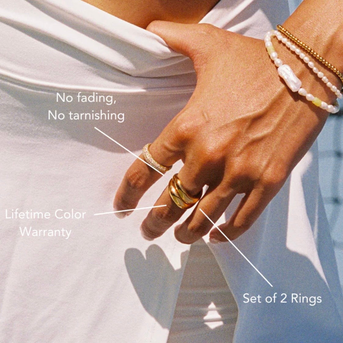Double Trouble Ring Set