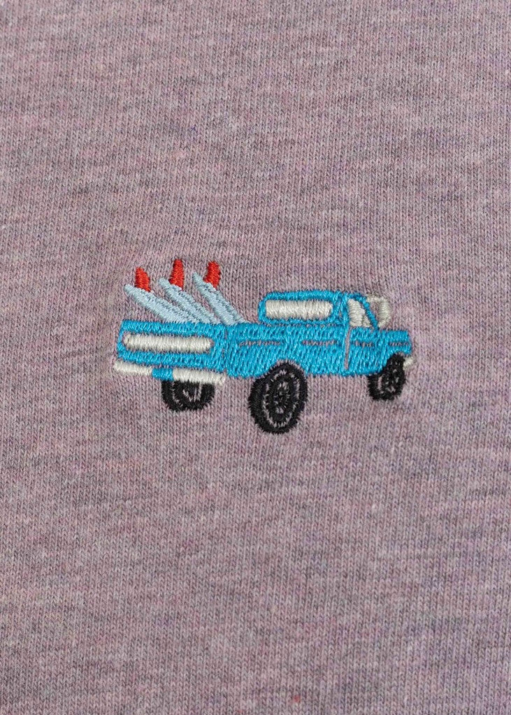 Pick-Up + Surf Embroidery T-Shirt