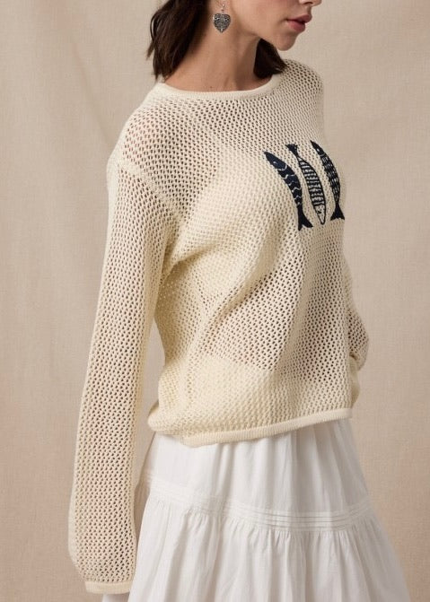 Fish Trio Sweater