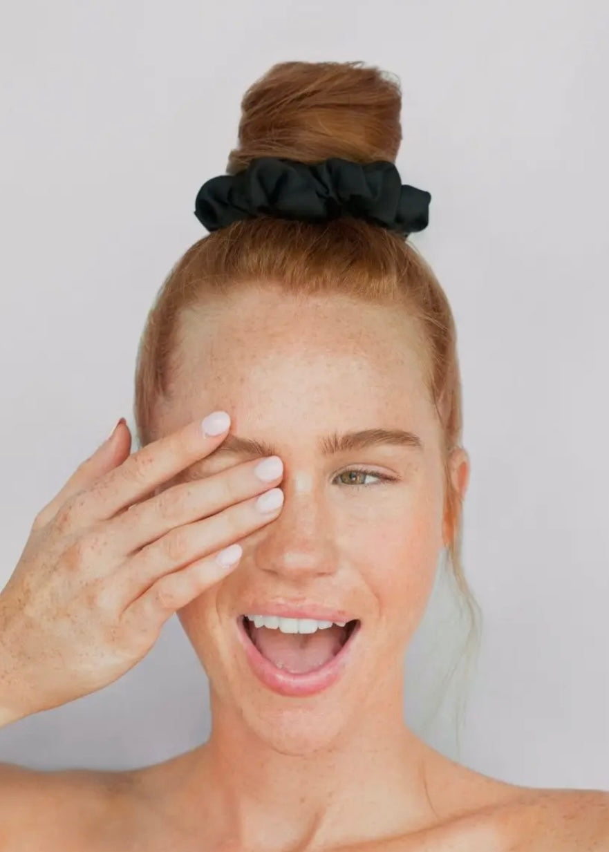 Satin Scrunchies - 5 Pack