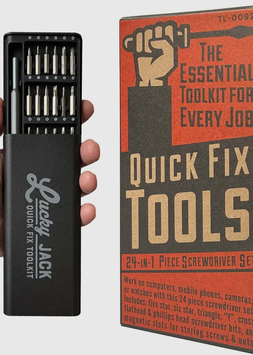 Quick Fix Tools 24-in-1 Screwdriver Set