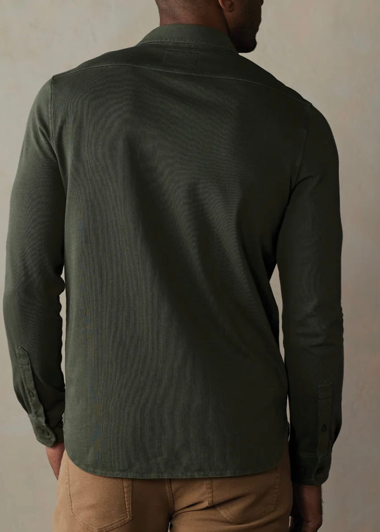 Lennox Jersey Button Up