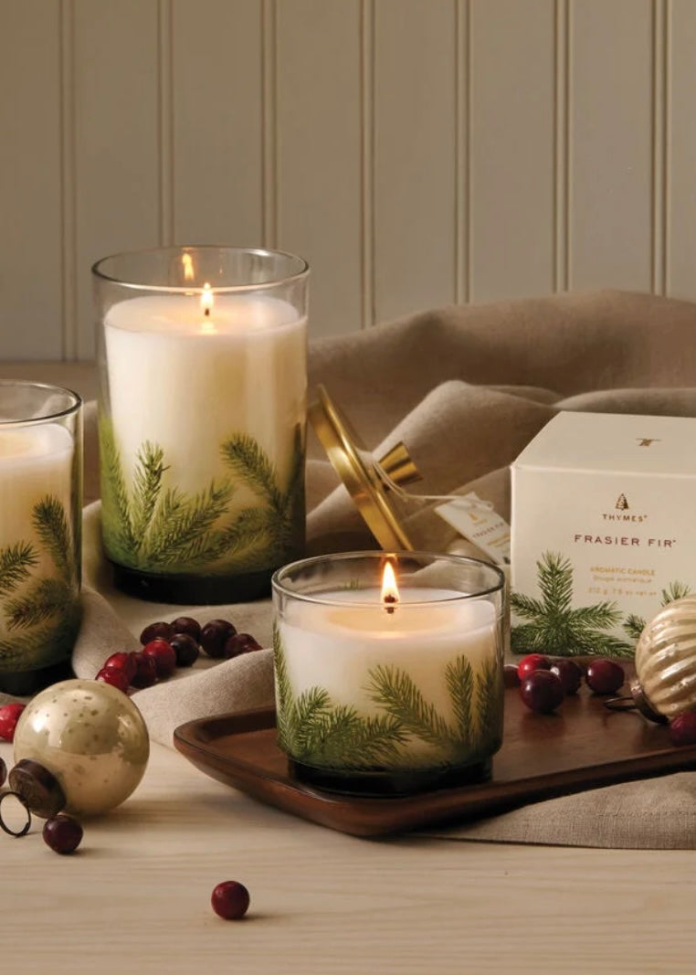 Frasier Fir Heritage Small Pine Needle Luminary