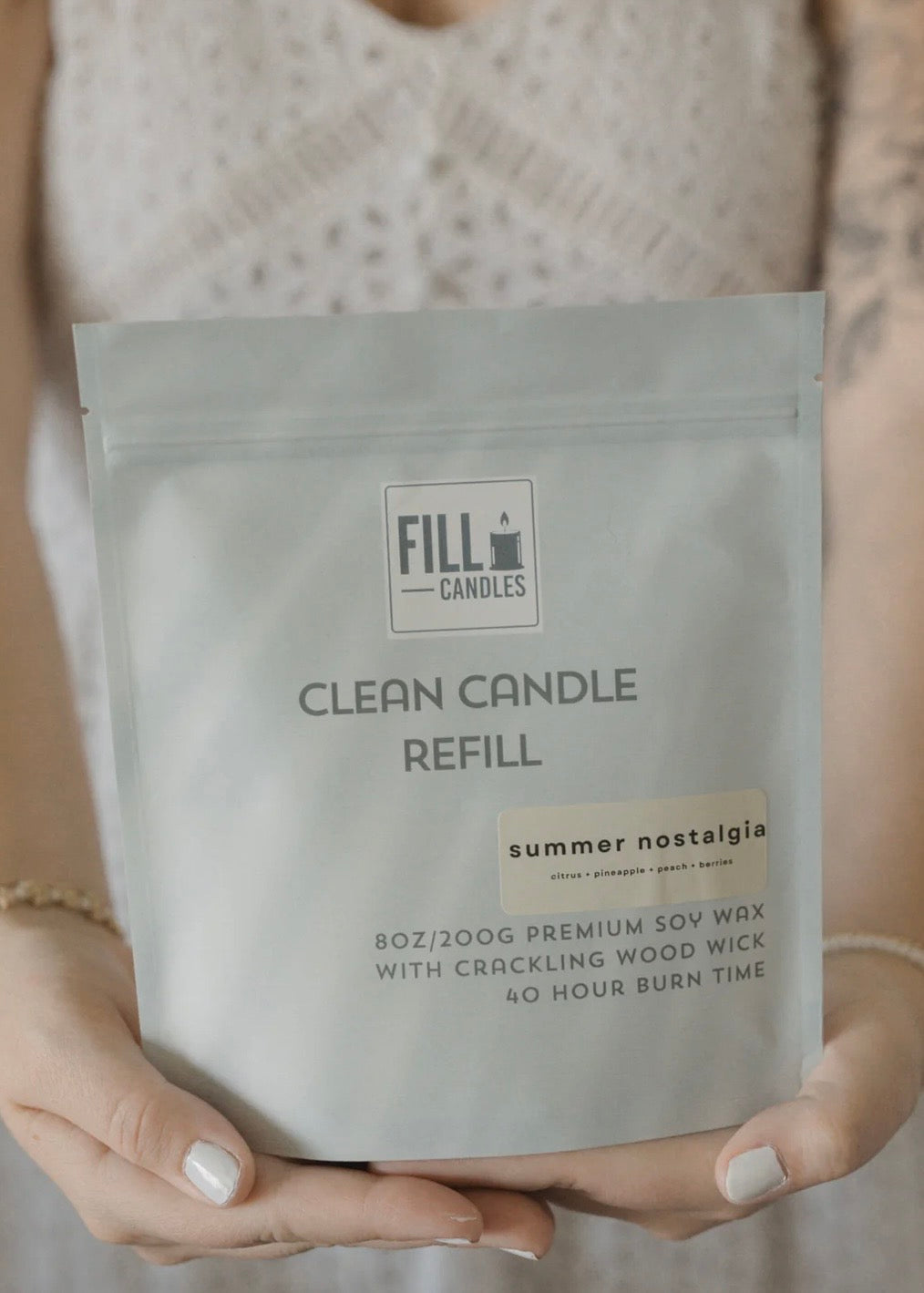 Summer Nostalgia Candle Refill
