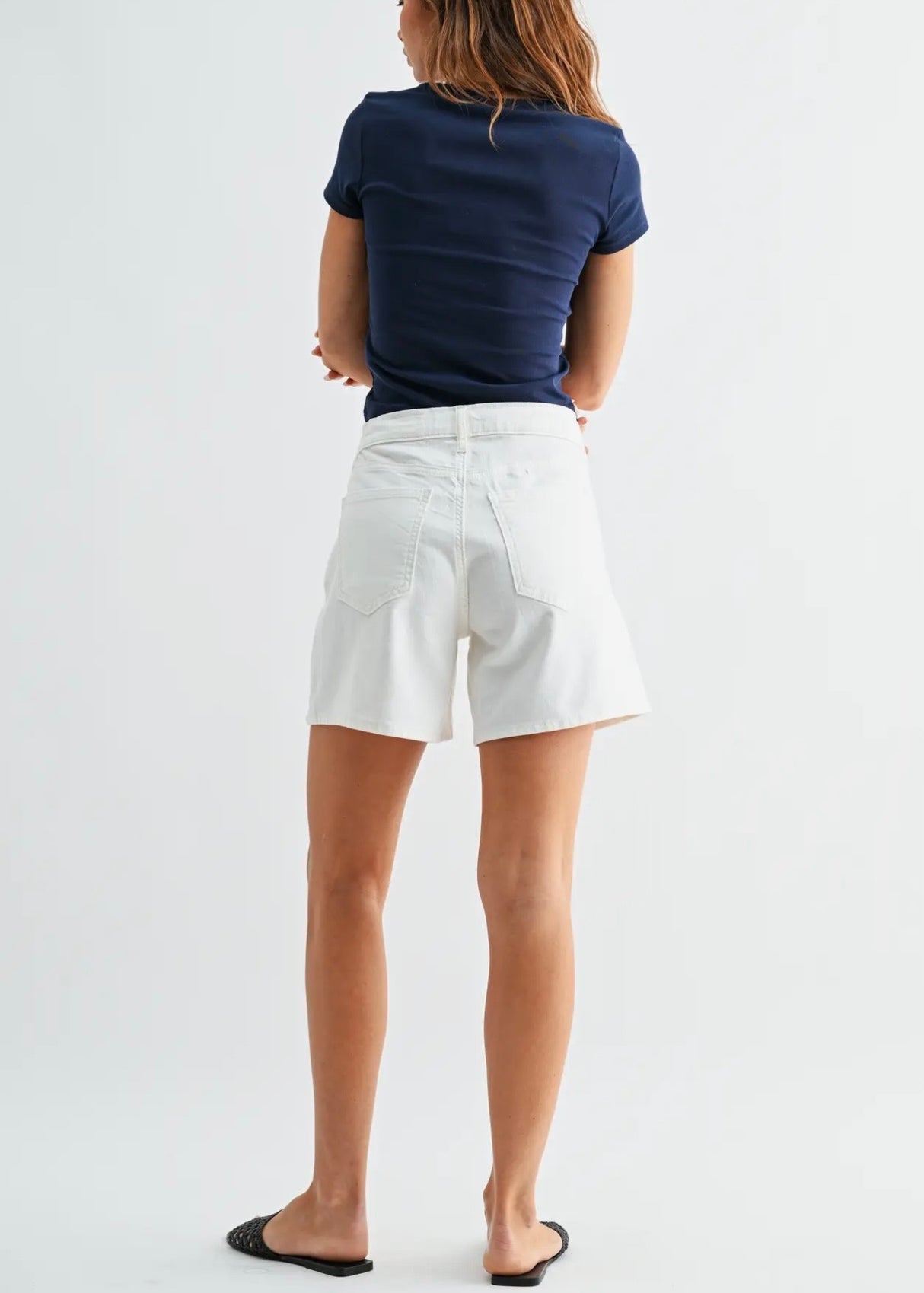 Linen Tie Waist Shorts