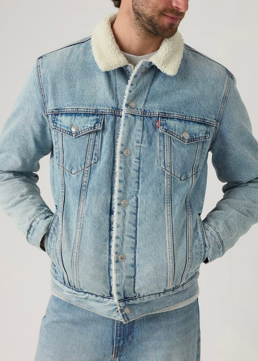 Lined 3 Trucker Sherpa