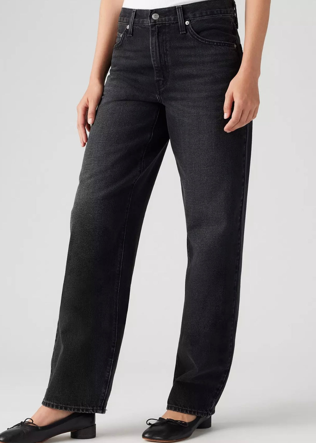 Baggy Dad Jeans Shrink Up